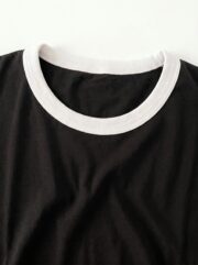 PRINTED ICON'S Ringer Tee "BLACK" (Copy) - Image 5
