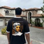 PRINTED ICON'S Ringer Tee "BLACK"